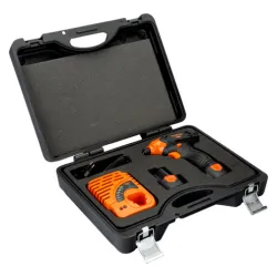12V Kit Atornillador Impac 1/4