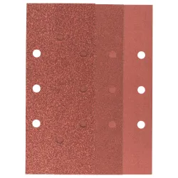 25 Lijas para lijadora orbital 93x230mm: 8P circulo: Mix (DIY Promoline)