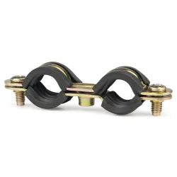 % AB-DI - ABRAZADERA DOBLE ISOFONICA M-6. 18