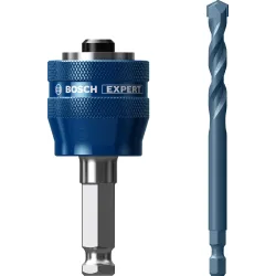 Adaptador EXPERT Power Change Plus con broca centradora Carbide 8,5x105mm