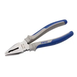 Alicate universal con mango bimaterial, 160mm