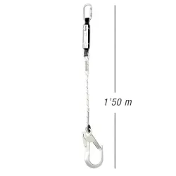 AMARRE mini 1,5 MTR.+ GANCHO 50mm