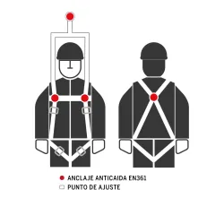 ARNES ANTICAIDAS+ ASCENSO + DESCENSO