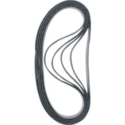 Banda de lija EXPERT N470 para lijadoras de banda de 40 x 760 mm, fino, 10 unidades