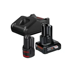 BATERÍA Y CARGADOR Power Set: 1 GBA 12V 2.0Ah + 1 GBA 12V 4.0Ah + GAL 12V-40