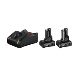 BATERÍA Y CARGADOR Power Set: 2 GBA 12V 6.0Ah + GAL 12V-40