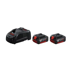 BATERÍA Y CARGADOR Power Set 2 GBA 18V 5.0Ah + GAL 1880 CV