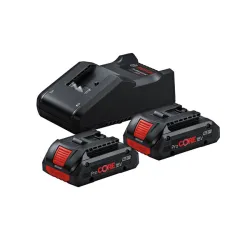 BATERÍA Y CARGADOR Power Set 2 ProcCORE18V 4.0Ah + GAL 18V-40