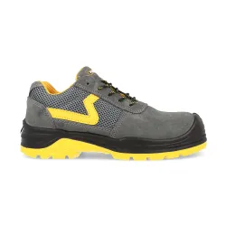 BOTA SEG. CARBONO PLUS GRIS-AMARILLO GR-AM/36