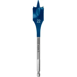 Broca fresadora plana EXPERT Self Cut Speed de 22 x 152 mm
