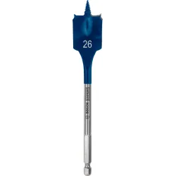 Broca fresadora plana EXPERT Self Cut Speed de 26 x 152 mm