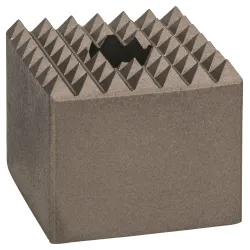 Cabeza de martillo de bujarda de acero PRO SDS max-4C, 60 x 60 mm