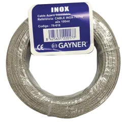 Cable inoxidable (Bod.Madera)