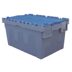 CAJA ALMACENAJE POLIPROPILENO DSW5536 - 2 TAPAS CON BISAGRA