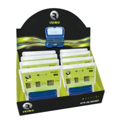 Caja con 8 juegos puntas 1/4" con portapuntas magnético, 32 piezas