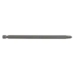 Caja de 5 puntas Phillips largas 1/4", PH-1x150mm