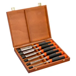 Caja De Madera 6 Formones