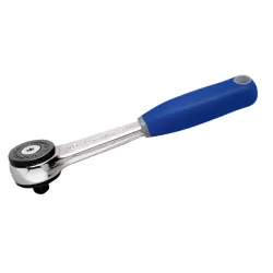Carraca 1/4" reversible redonda