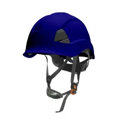 CASCO PARA TRABAJOS EN ALTURAS AZUL