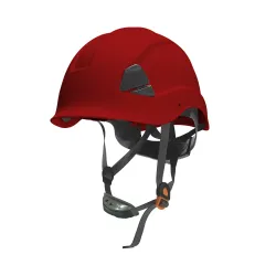 CASCO PARA TRABAJOS EN ALTURAS ROJO