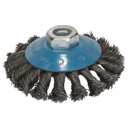 Cepillo cónico PRO Metal heavy, 100 x 0,5 mm, rosca