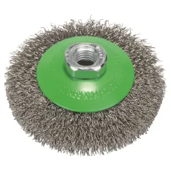 Cepillo cónico PRO Stainless Steel clean, 100 x 0,35 mm, rosca