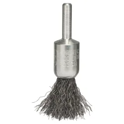 Cepillo de acabado PRO Metal clean, vástago de inserción recto, 15 x 0,2 mm