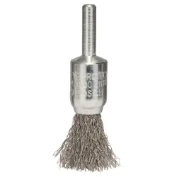 Cepillo de acabado PRO Stainless Steel clean, vástago de inserción recto, 15 x 0,2 mm