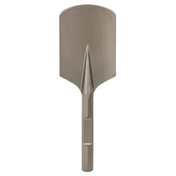 Cincel de pala PRO HEX 28-4C redondeado, 135 x 400 mm