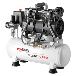 COMPRESOR SILENT 10 PRO - SIN ACEITE 10L