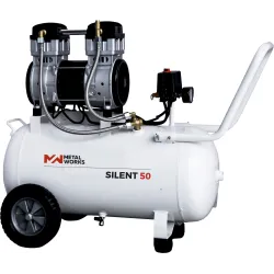 COMPRESOR SILENT 50 - SIN ACEITE 50L.