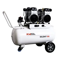 COMPRESOR SILENT 90/4 - SIN ACEITE - 90L 4CV