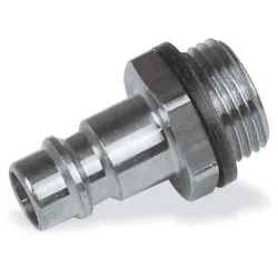 CONECTOR DE ACERO - ROSCA EXTERNA 1/2"