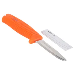 Cuchillo flotante de rescate con mango fluorescente 100 mm
