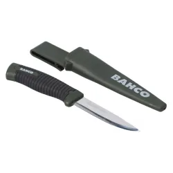 Cuchillo Laplander con mango verde bi-componente