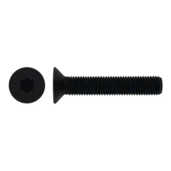 %DIN 7991 10.9 NEGRO TORNILLO ALLEN CABEZA AVELLANADA 20X130