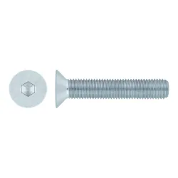%DIN 7991 10.9 ZINCADO TORNILLO ALLEN CABEZA AVELLANADA 16X100