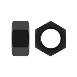 %DIN 934.10 NEGRA TUERCA HEXAGONAL 36