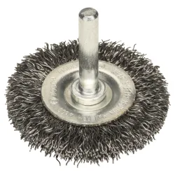 Disco de alambre PRO Metal clean, vástago de inserción recto, 50 x 0,3 mm