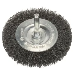Disco de alambre PRO Metal clean, vástago de inserción recto, 75 x 0,2 mm