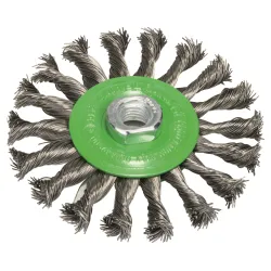 Disco de alambre PRO Stainless Steel heavy, 115 x 0,5 mm, rosca