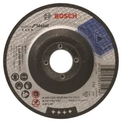 Disco de corte abrasivo PRO Metal, 115 x 2,5 x 22,23 mm, cóncavo, oSa
