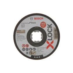 Disco de corte abrasivo PRO Stainless Steel and Metal, 115 x 1,6 x 22,23 mm, X-Lock, recto