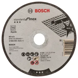 Disco de corte abrasivo PRO Stainless Steel and Metal, 150 x 1,6 x 22,23 mm, recto
