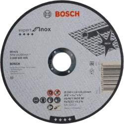Disco de corte abrasivo PRO Stainless Steel and Metal, 150 x 1,6 x 22,23 mm, recto, oSa
