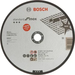 Disco de corte abrasivo PRO Stainless Steel and Metal, 230 x 1,9 x 22,23 mm, recto
