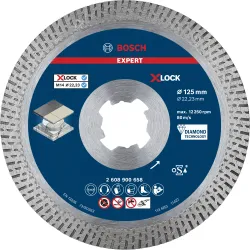 Disco de corte de diamante EXPERT HardCeramic X-LOCK de 125 x 22,23 x 1,4 x 10 mm