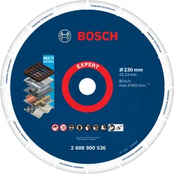 Disco de corte EXPERT Diamond Metal Wheel de gran tamaño de 230 x 22,23 mm