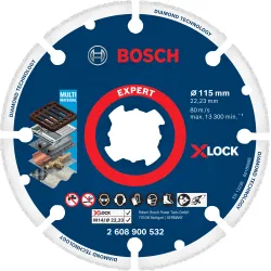 Disco de corte EXPERT Diamond Metal Wheel X-LOCK de 115 x 22,23 mm