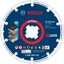 Disco de corte EXPERT Diamond Metal Wheel X-LOCK de 125 x 22,23 mm